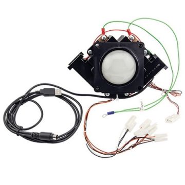 2¼" USB/PS2 Trackball Unit White Ball Atari/Happ