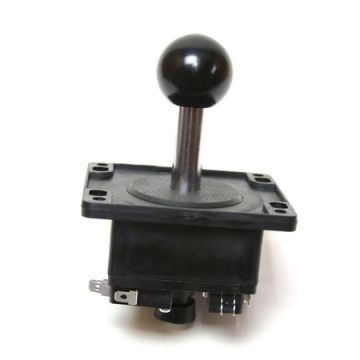 Black 4/8 Way Ball Long Handle Joystick