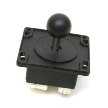 Black 4-Way Ball Handle Joystick