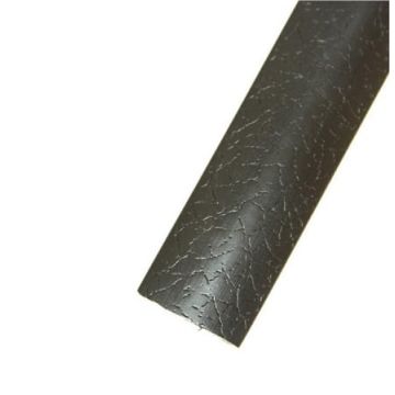 Black Leather 3/4" T-Molding 250'