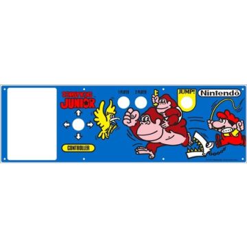 Donkey Kong Jr. Control Panel Overlay