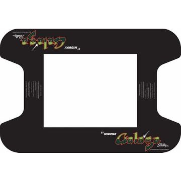 Galaga Cocktail Glass Underlay