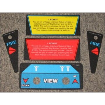 I, Robot Instruction Card Set
