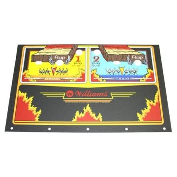 Joust Upright Control Panel Overlay