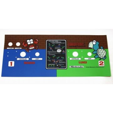 Mario Bros. Control Panel Overlay