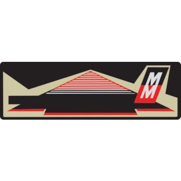 Midway Logo Plate #2 Black/Gold