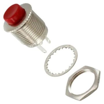 Push Button Midway Miniature Start Button Red