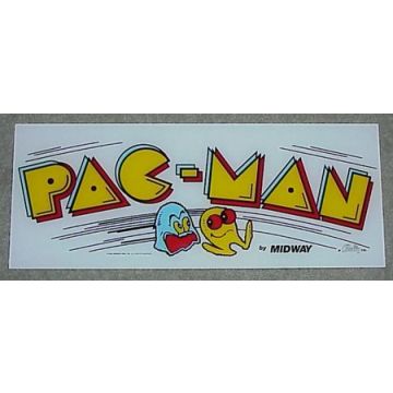 Pac-Man Upright Marquee