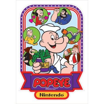 Popeye Side Art Set
