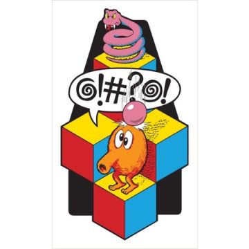 Q*bert Side Art Set
