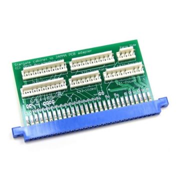 Stargate Cabinet to JAMMA PCB Adapter