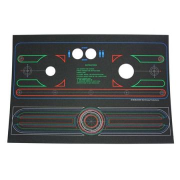 Tron Mini/Cabaret Control Panel Overlay